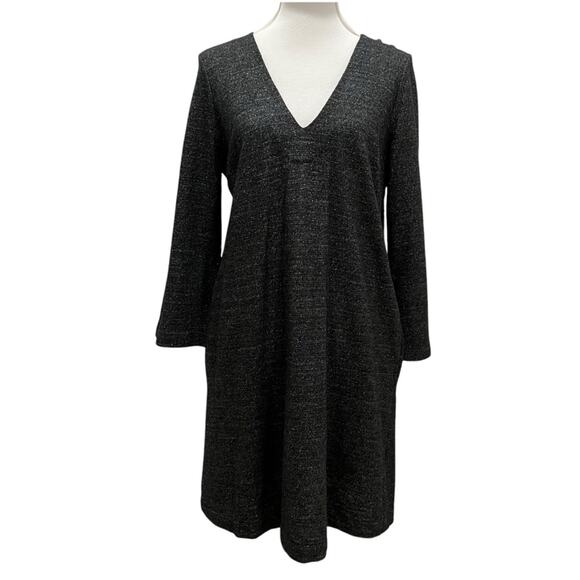 The White Company 10 Dress Wool Retro 60s Style Classic Minimalist Sparkle Dress - Picture 3 of 13